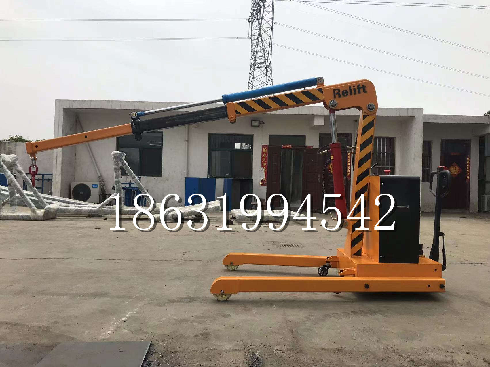 雾台乡久征定做3吨三轮随车吊 农用园林绿化移树吊 平板工程用小吊机