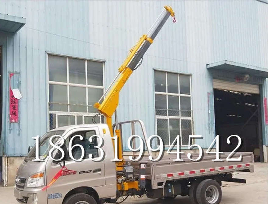 雾台乡随车吊机12V液压车载吊搬运改装电动葫芦改装随车吊机全电动车载吊机